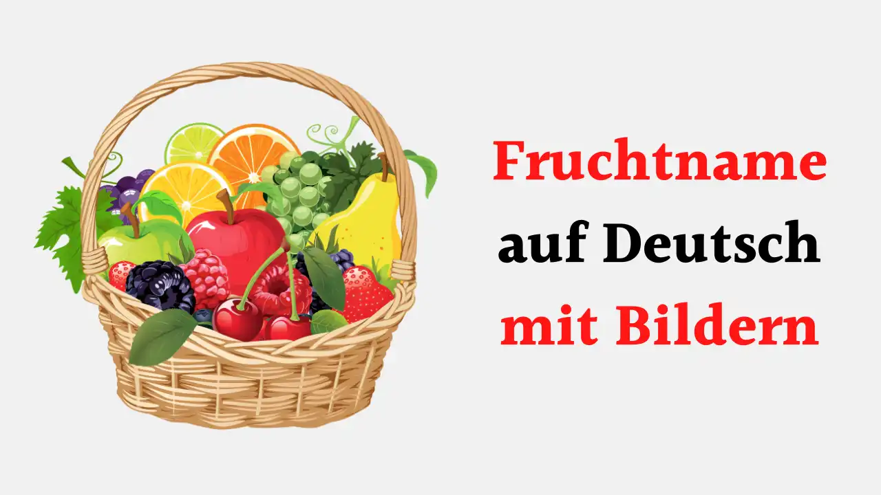 Fruits Name in German