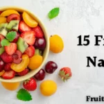 15 Fruits Name